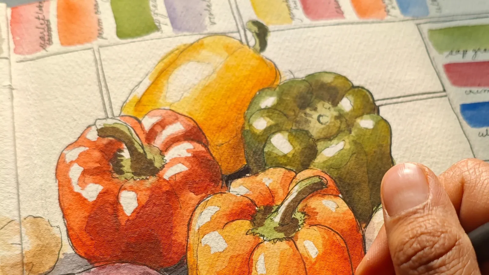 Watercolour artwork introducing what your seat includes