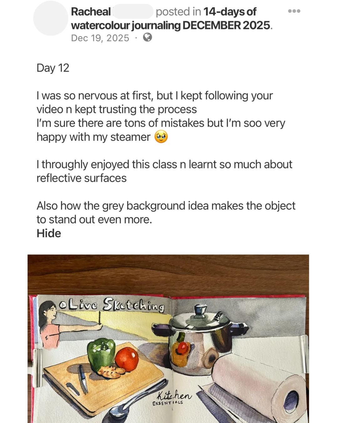 Participant review screenshot 6
