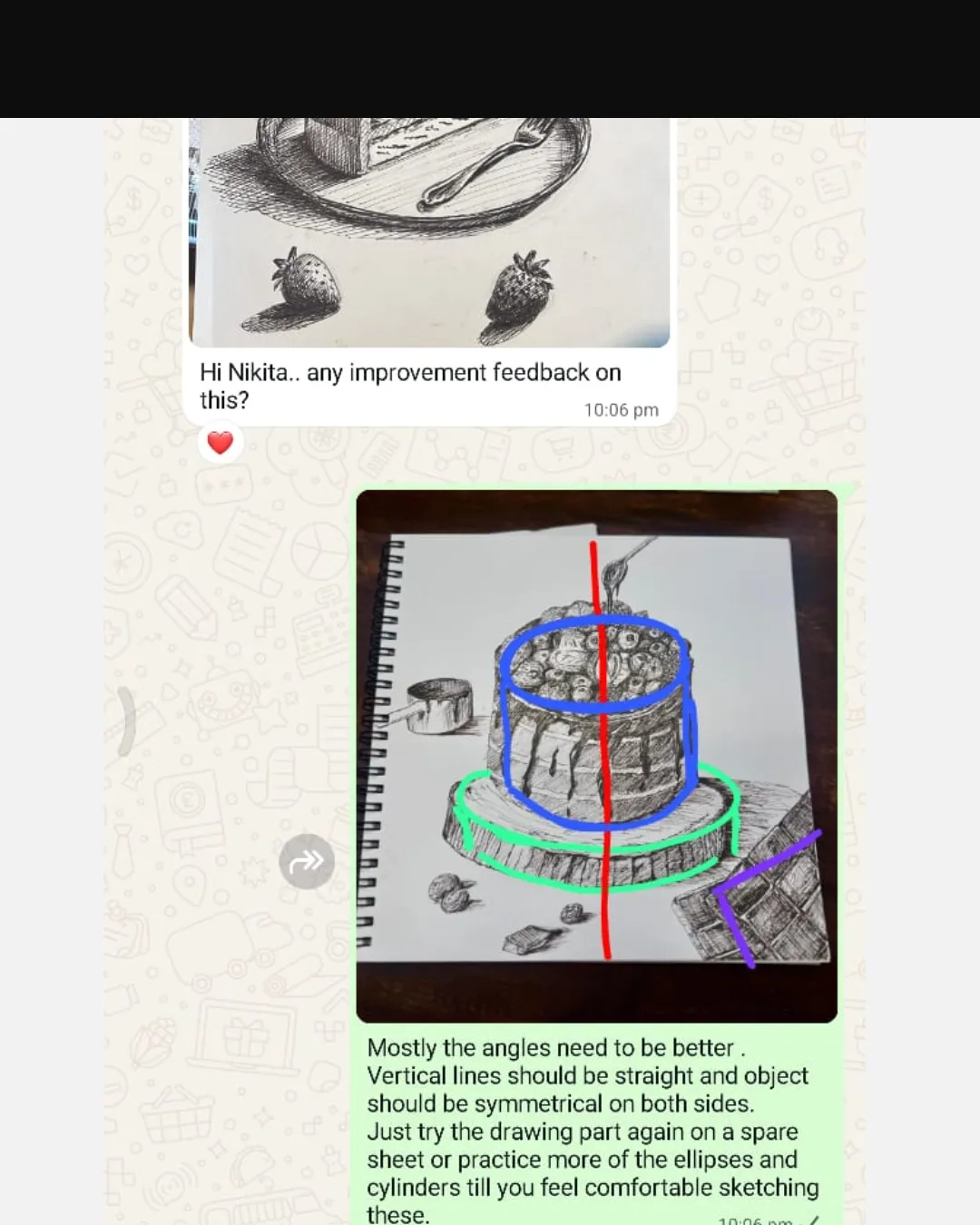 Live painting session