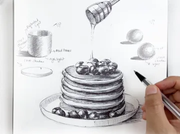 Everyday Objects in Ball Pen artwork