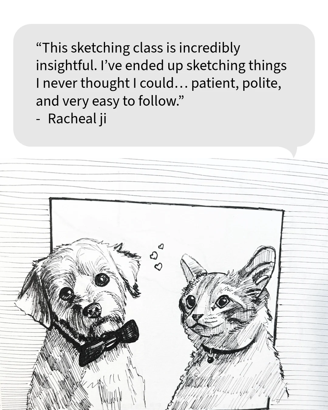Sketching learner note from Racheal ji