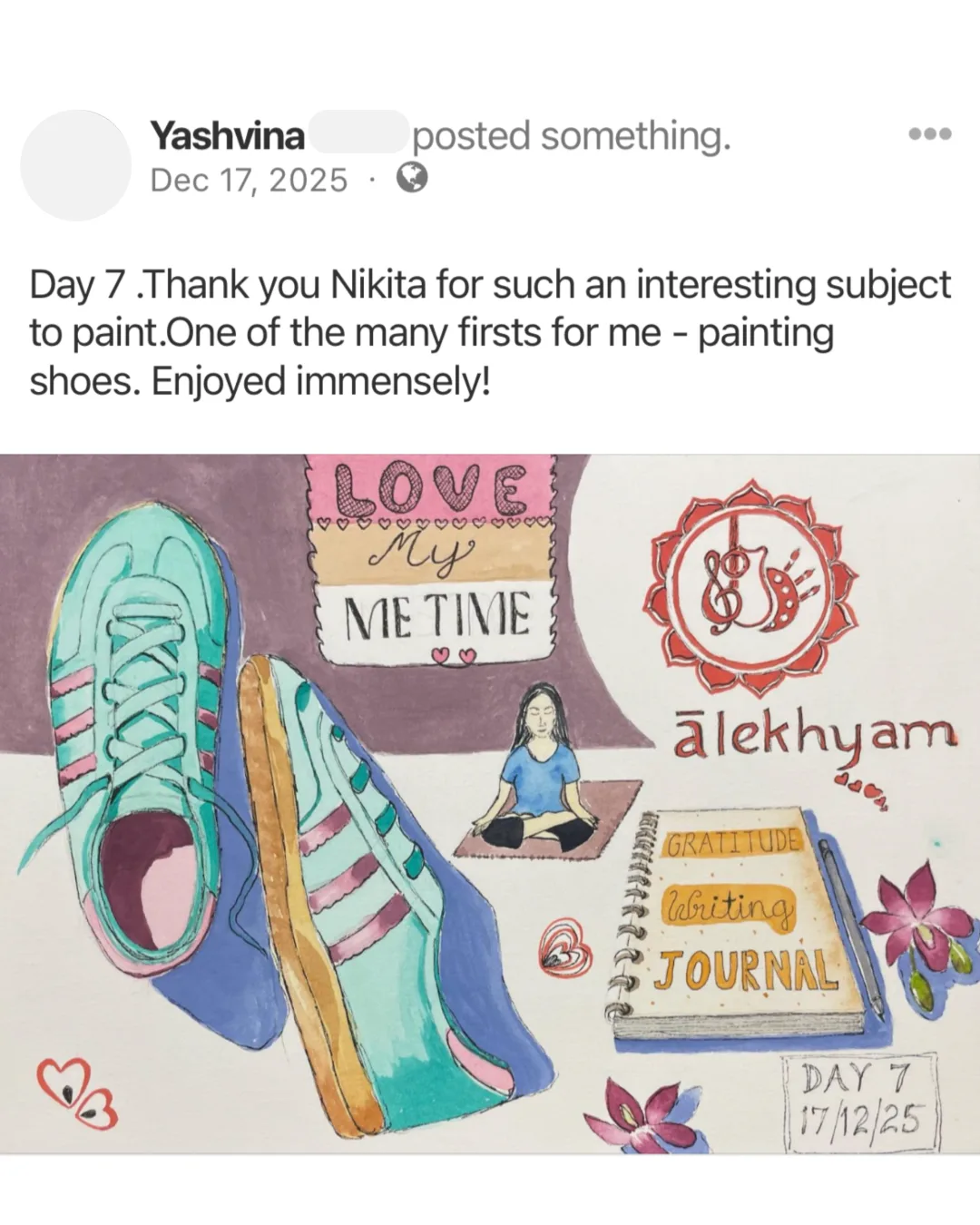 A note from a learner about the workshop