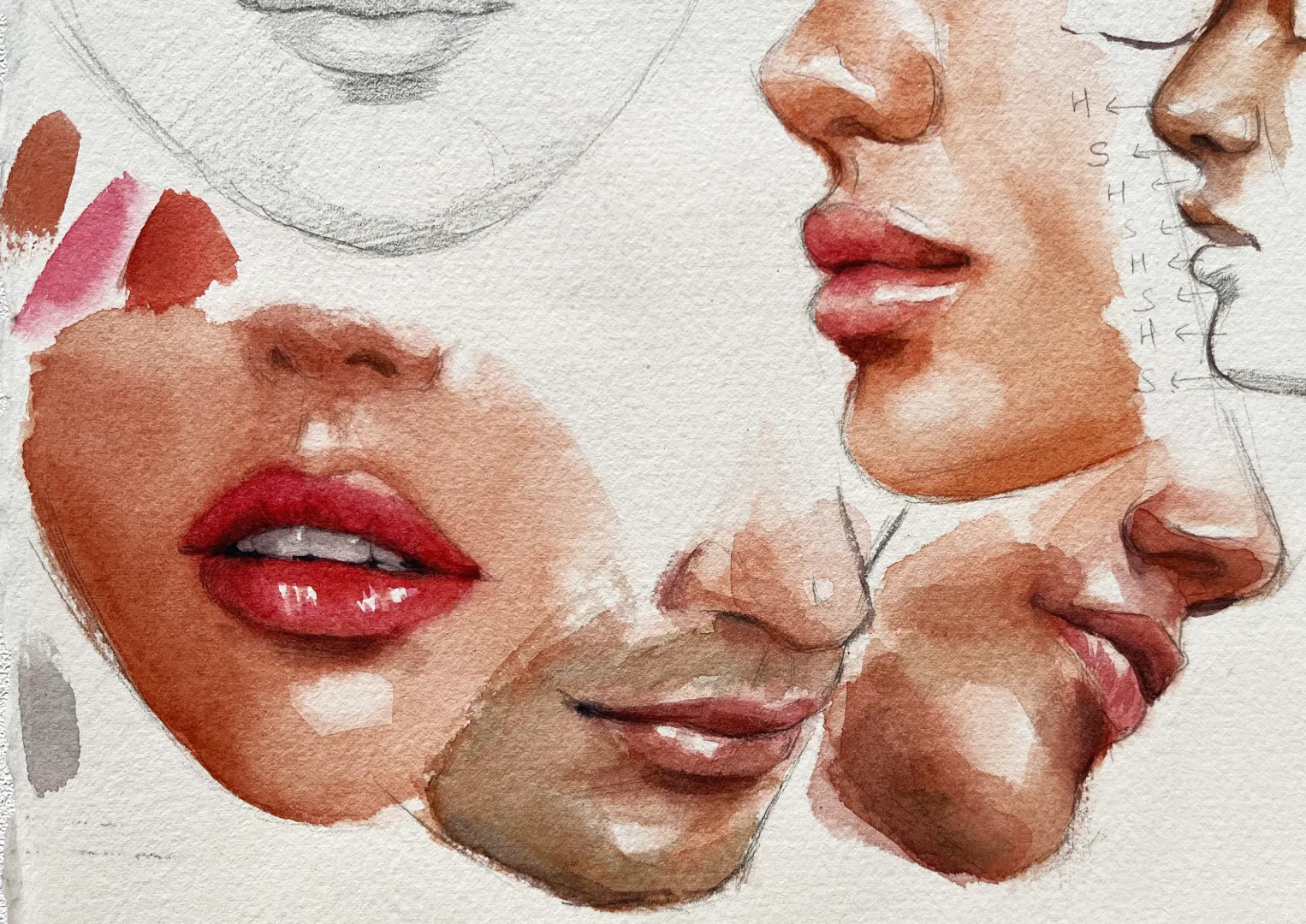 Portrait course visual break image