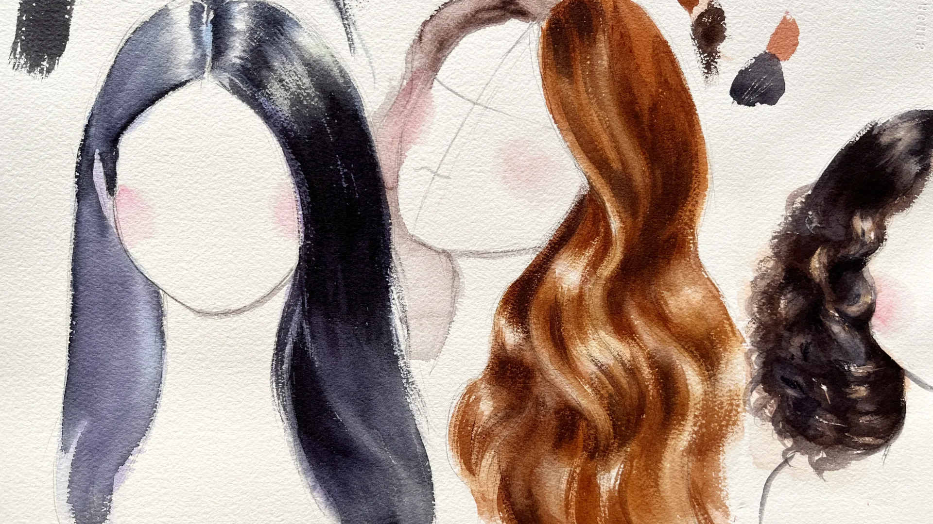 Portrait course visual break image