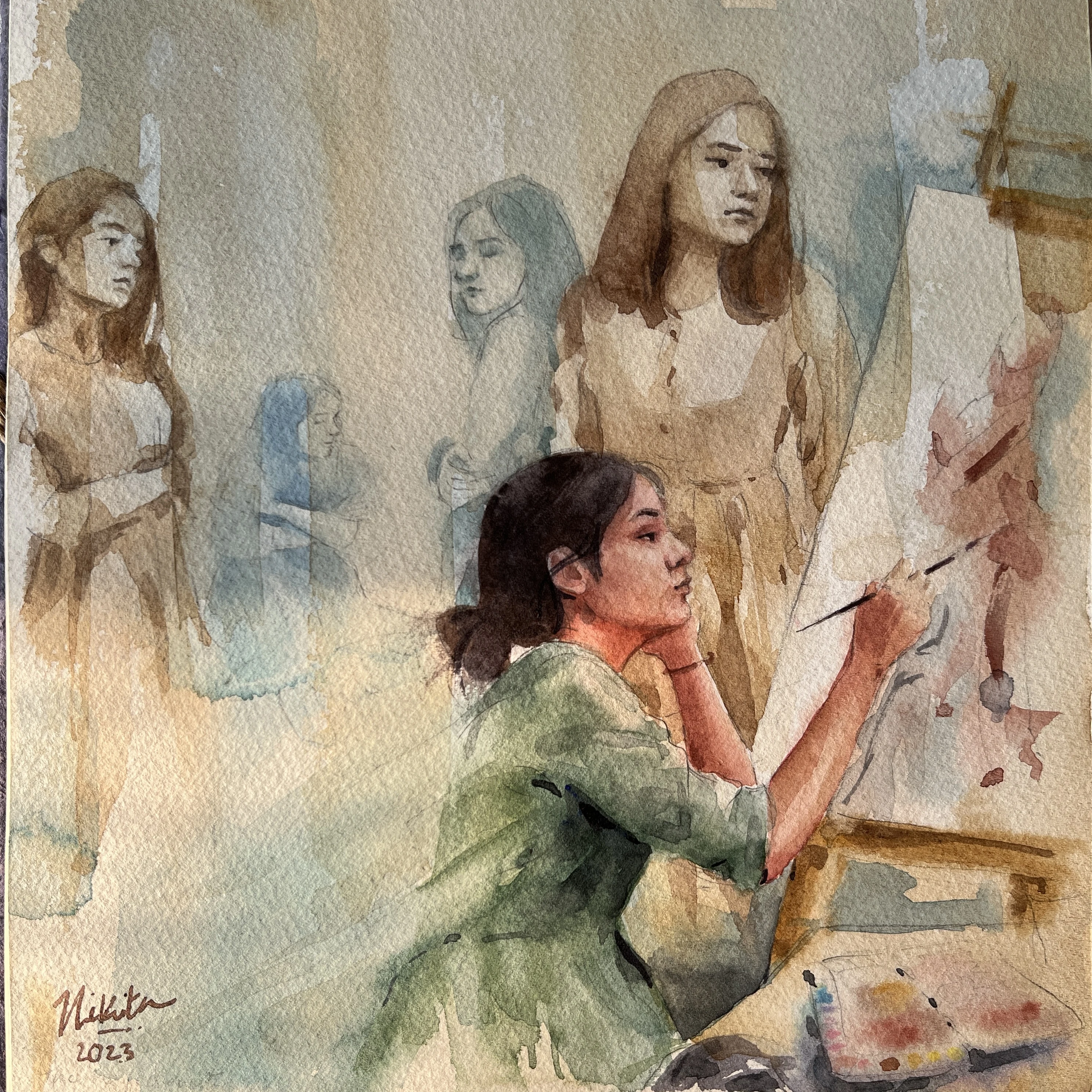 Artwork from Alekhyam courses