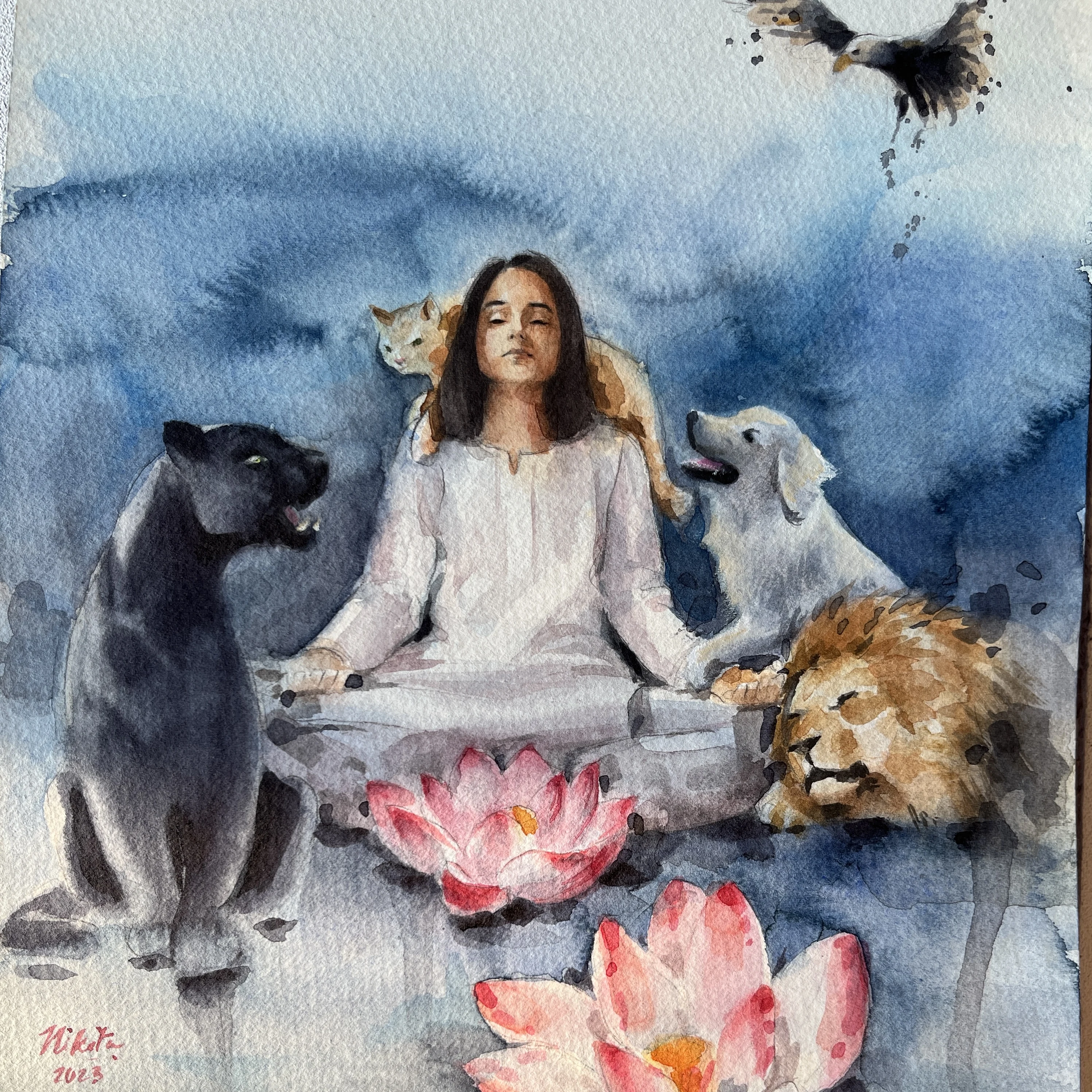 Artwork from Alekhyam courses