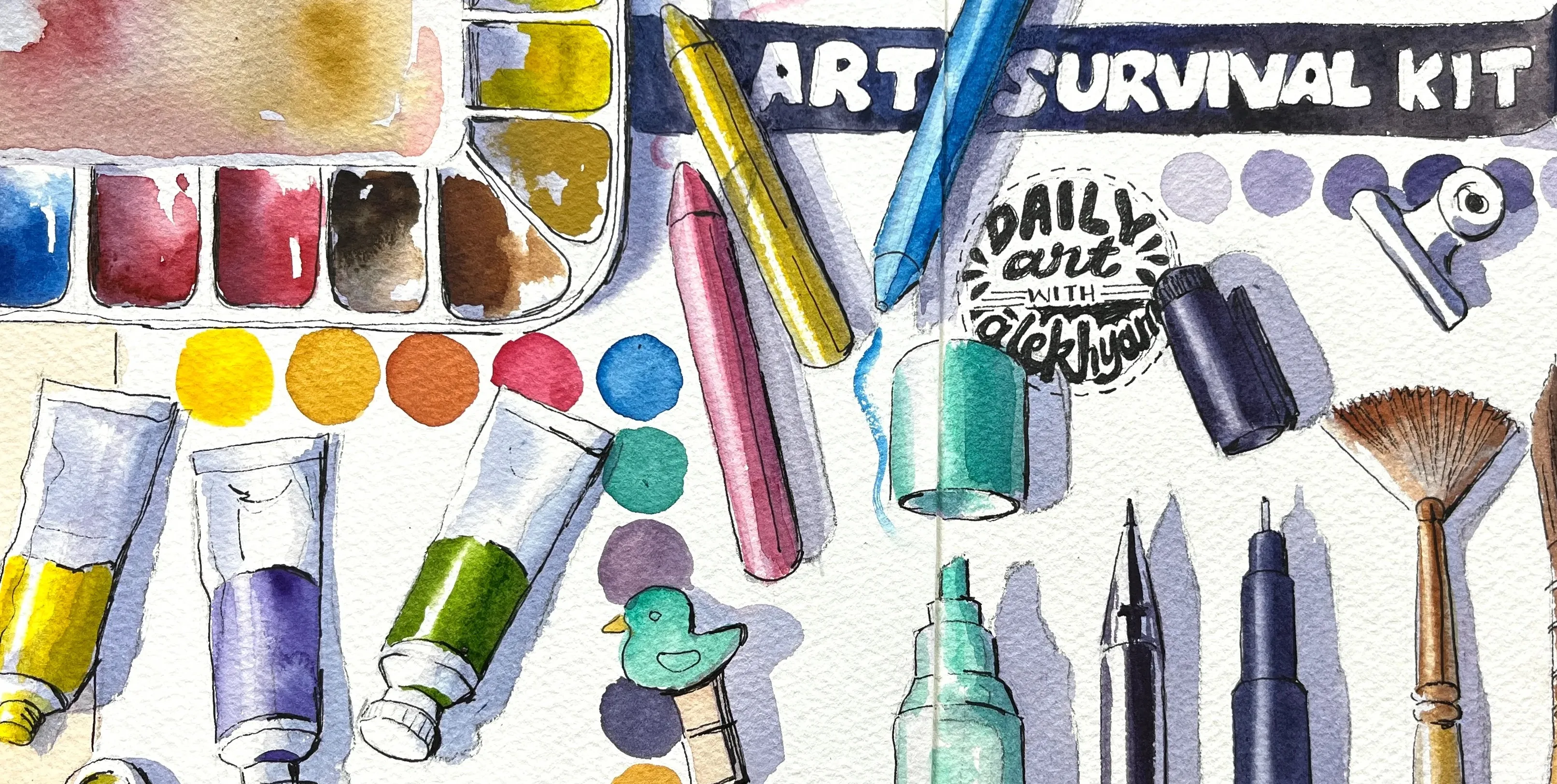14-Day Watercolour Journaling Workshop