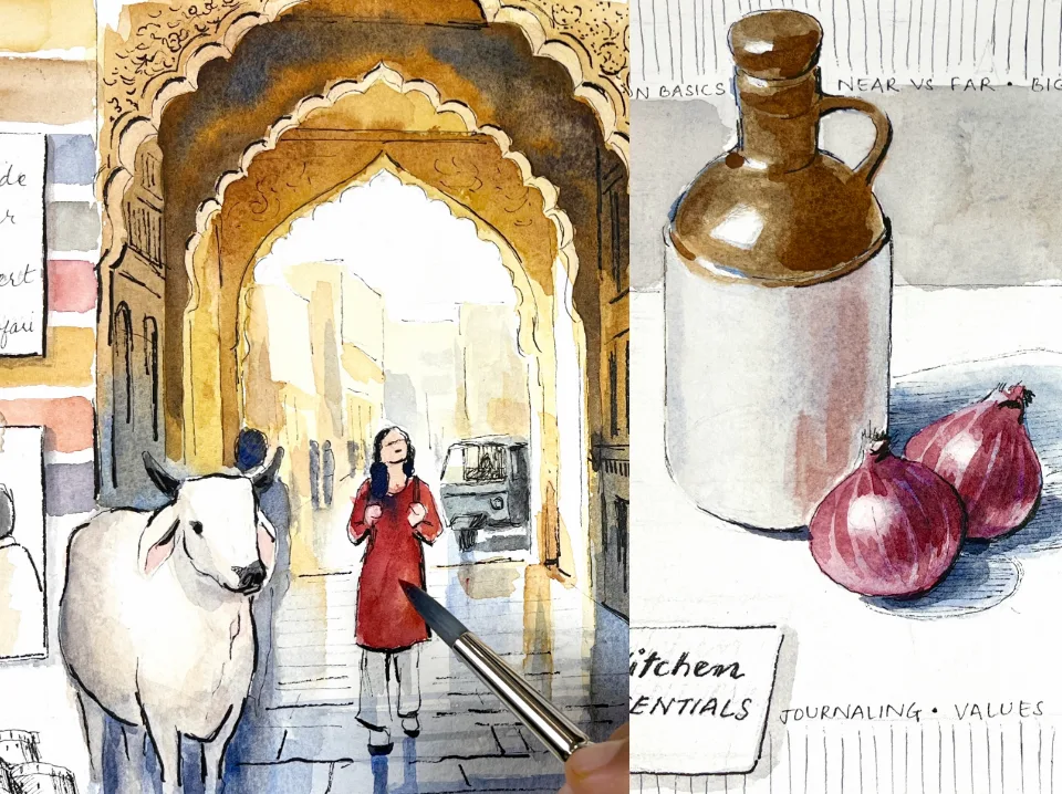 Watercolour Journaling - 14-Day Workshop [Nov 2026]