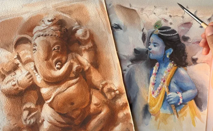 Divine Watercolour Portraits