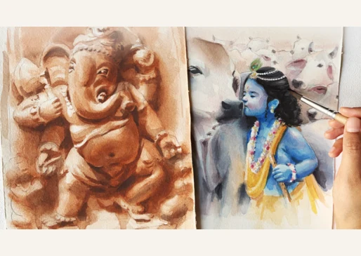 Divine Watercolour Portraits